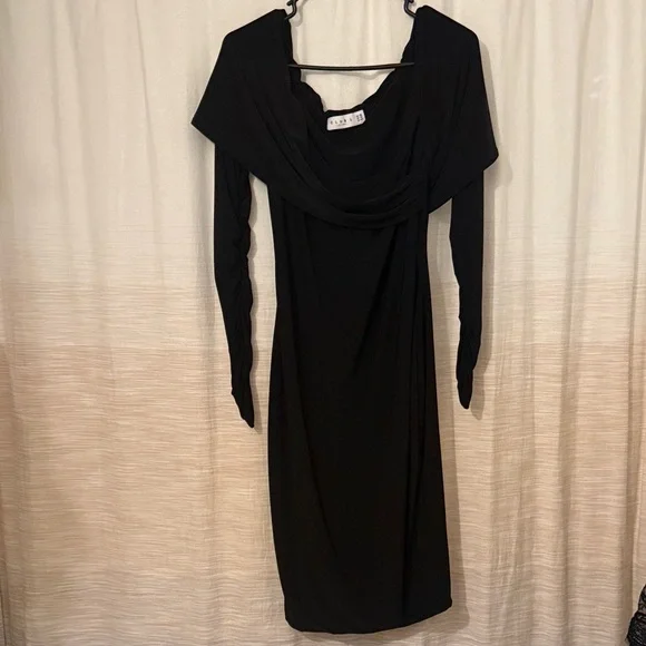Club L London | Dresses | Club L London Black Long Sleeve Dress | Poshmark
